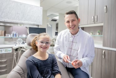 Dr. Wes Karlson and female patient